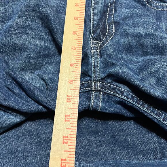 Rock And Roll Cowboy Denim Jeans Mens 31 x36 Revolver Slim Straight - Picture 9 of 11